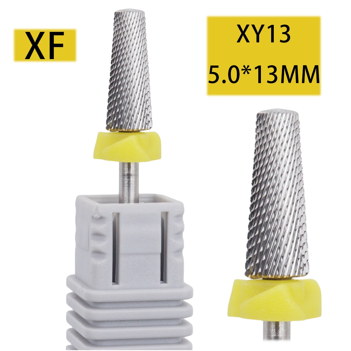 Cone Shape Bits Carbide Nail Drill Bits With Cut Drills Carbide Milling Cutter Manicure Remove Gel Nails Accessories