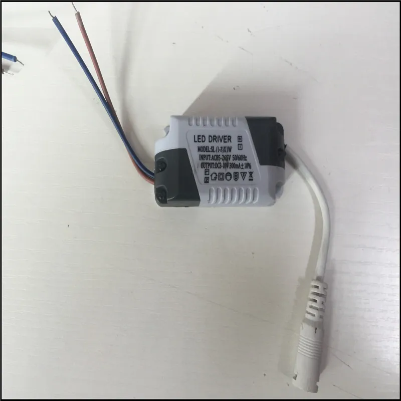 NEW LED Driver 1-3W AC85-265V DC 300mA Lighting Transformer For LED Panel Light / Downlight / Spotlight Driver good performance!