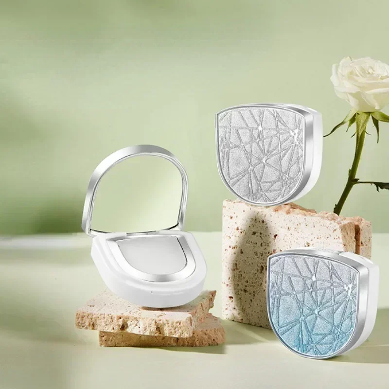 Silver Case Solid Perfumes Fragrances Women Men Mini Solid Balm Fresh Natural Longlasting Deodorant Body Antiperspirant Portable