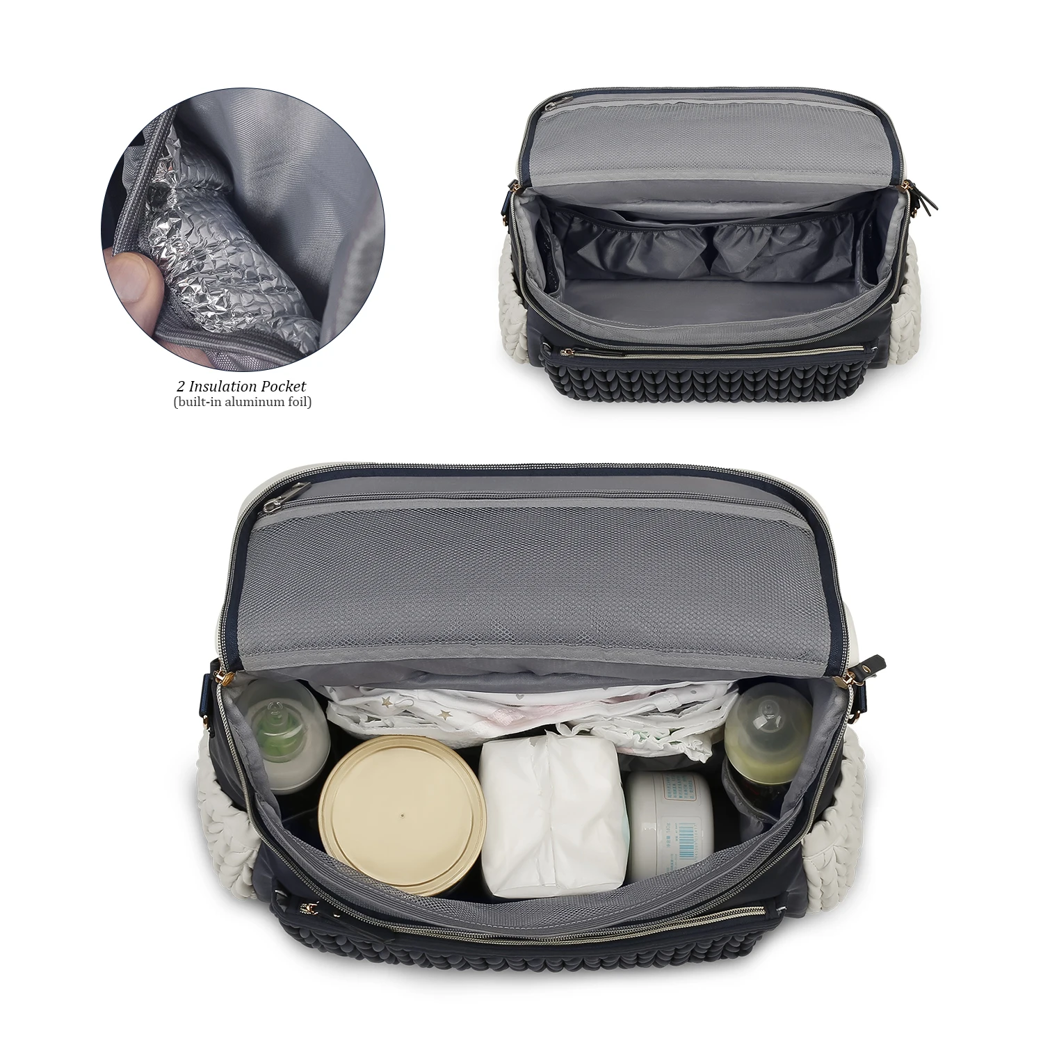 Mommy bag, single shouldermultifunctional. Mommy bag, detachable straps, large capacity