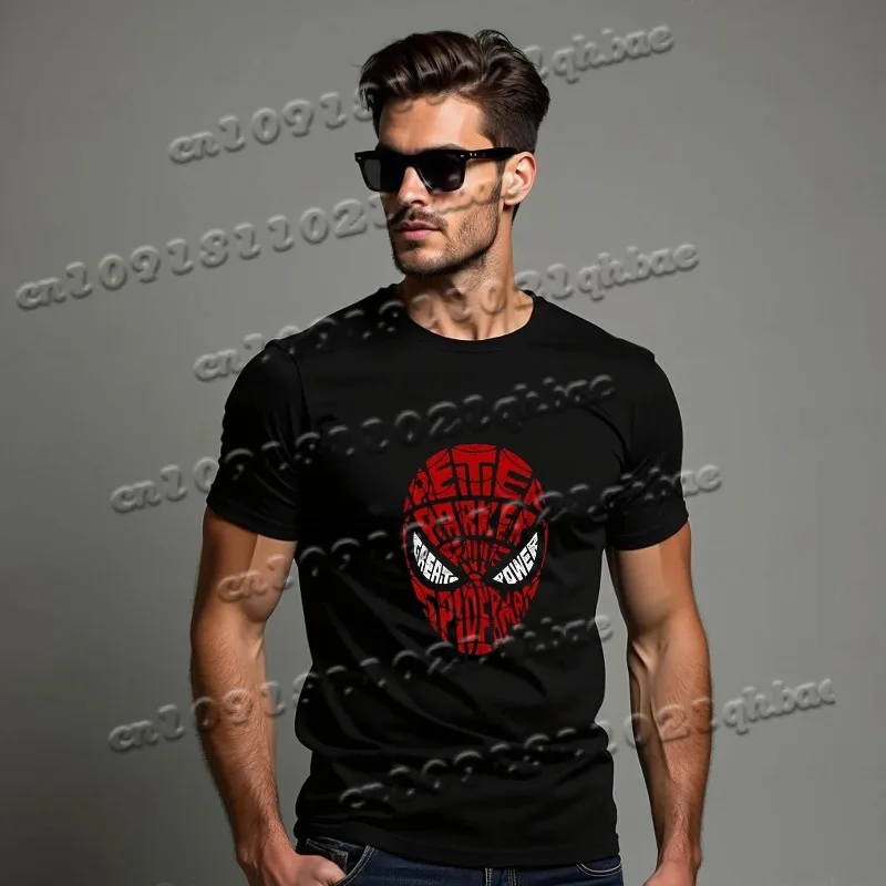 

Loose and Quick Drying T-shirt for Summer 2025, Spider Man 3D Printed Casual Top, Comfortable and Good-looking
