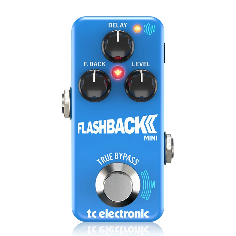 

TC ELECTRONICS FLASHBACK 2 MINI DELAY Electric Guitar Bass Distortion Single Block Effect Offers Guitar Effect