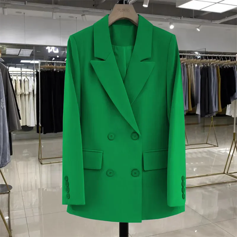 Chaqueta de moda de diseño de alta gama para mujer, traje informal de estilo coreano occidental, prendas de vestir femeninas, primavera y otoño, 2025