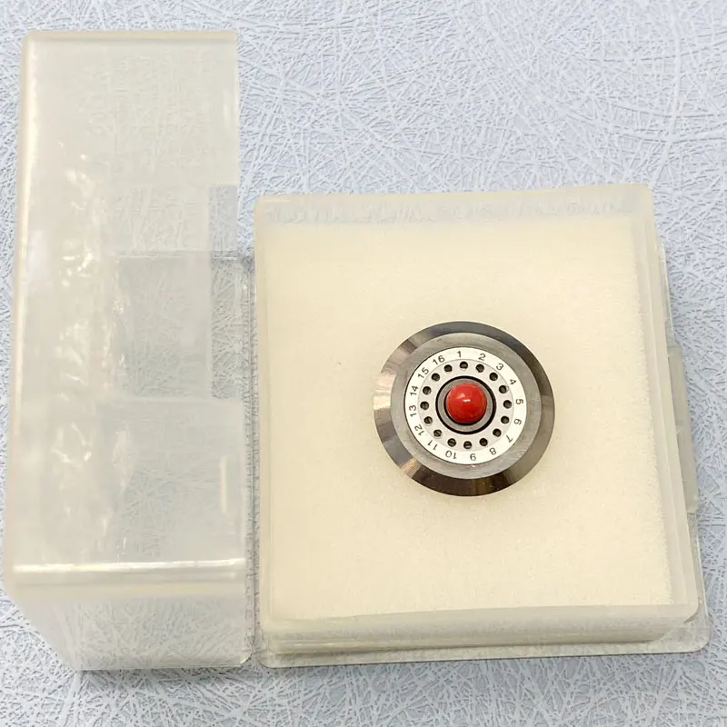 ل Fujikura CT-30 الألياف البصرية الساطور شفرة CT30 CB-16 CT-20 شفرات سكين القطع 16 وجوه 1 قطعة #6