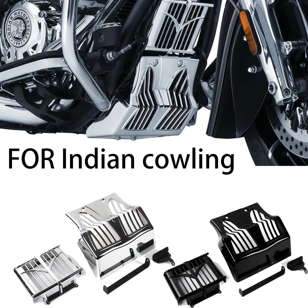 

FOR 15-23 Indian Bagger, Motorcycle accessories, motorcycle fairing Lower Front Spoiler Air Dam Fairing Mudguard Cove