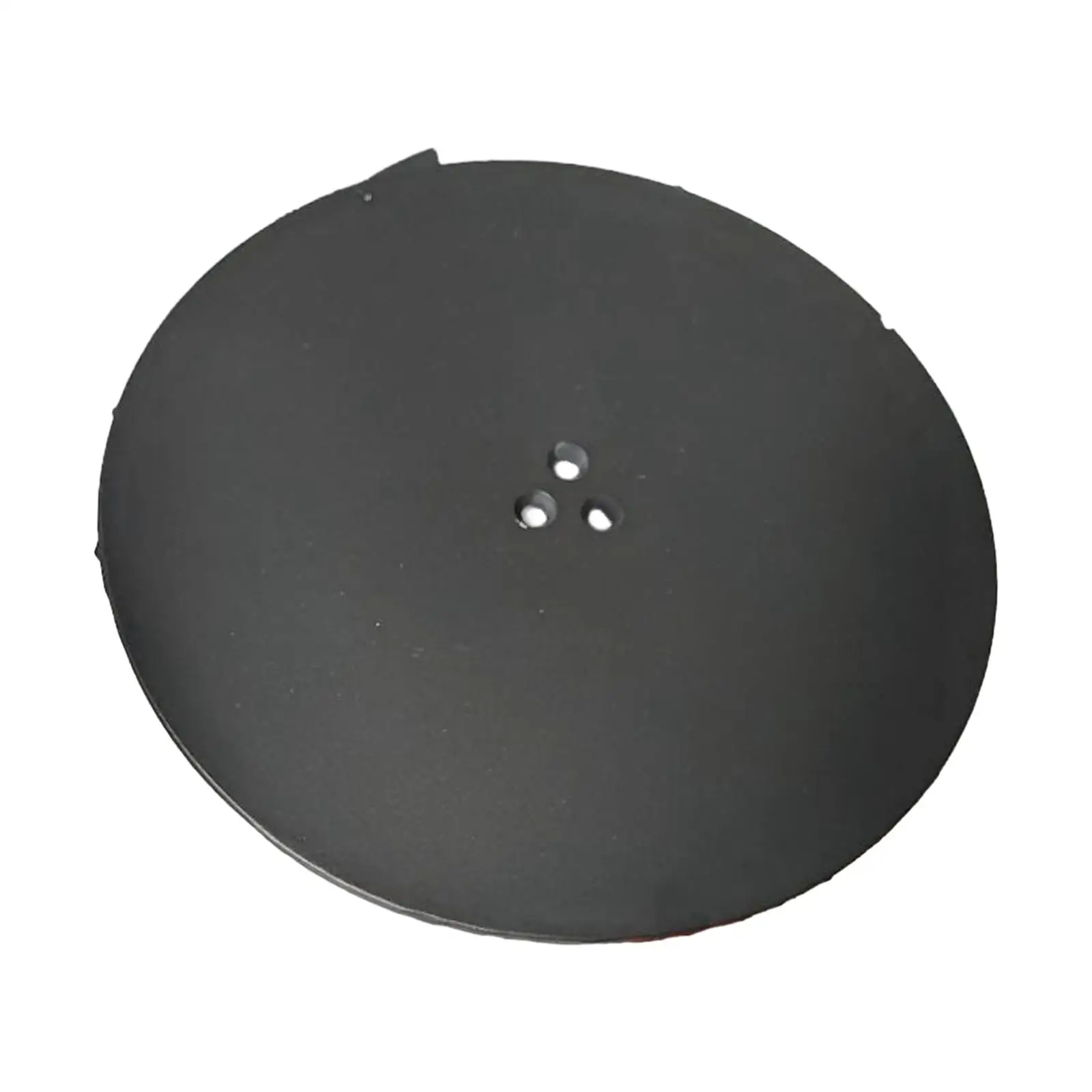 Durable Bar Stool Disc Chair Base Plate 350mm Iron Replacement Part for Office Computer Chair Round Bottom Seat