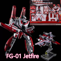 In stock Transformation FG01 FG-01 Jetfire G1 Macross VF-1S with Fast Pack Armour Action Figures -Standard - Luxury Edition