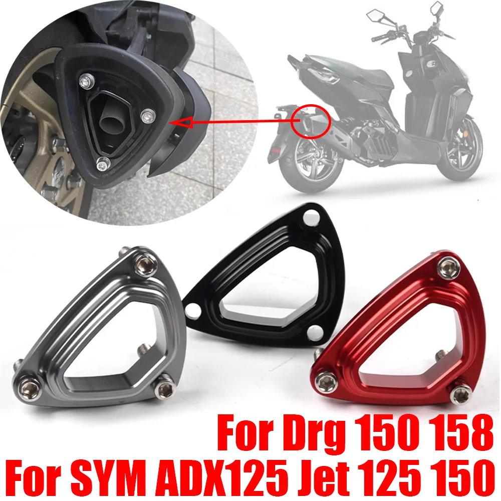 

For SYM ADX 125 Adx125 JET Jet125 Jet150 Drg150 Drg158 DRG Accessories Muffler Exhaust Pipe Cover Tail Cover Air Intake Cover