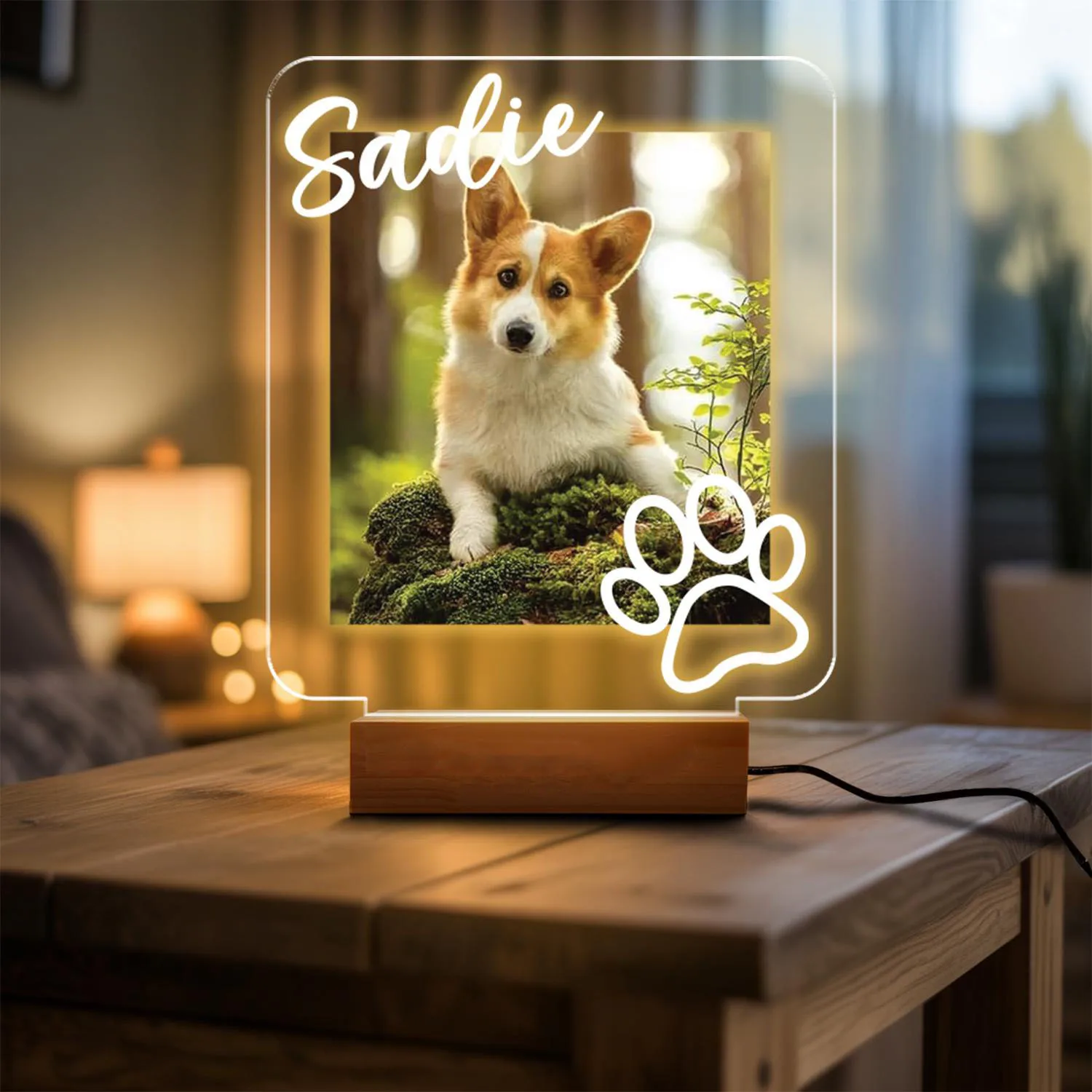 إطار صورة مخصص للحيوانات الأليفة، إطار مخصص متعدد الصور، هدية مثالية لأصحاب الكلاب للاحتفال بحياة الحيوانات الأليفة وتزيين المنزل