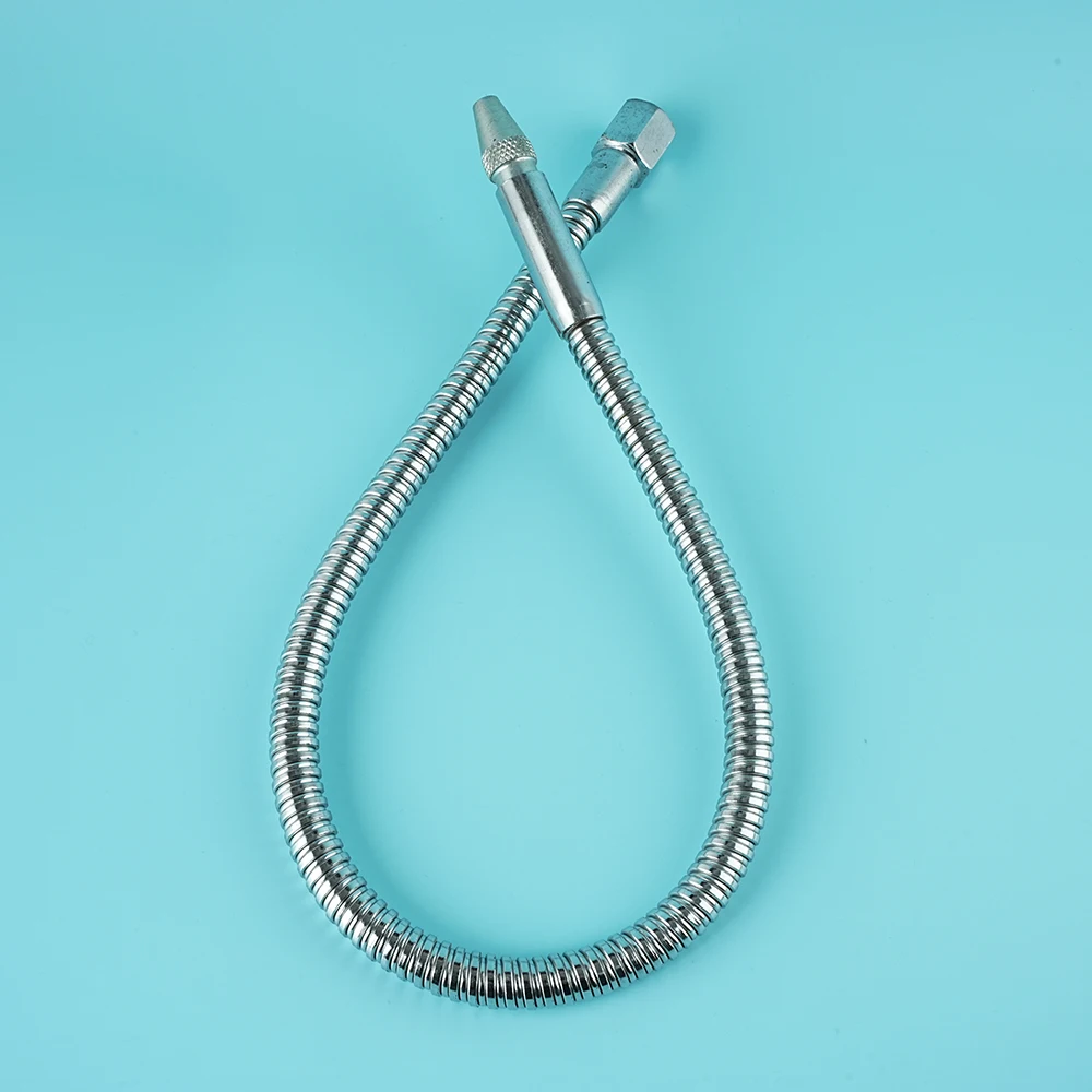 Mangueras de tubo de refrigerante de aceite de agua flexibles de metal con boquilla redonda 1/2 "1/4" 3/8 "Máquina CNC/fresado/torno