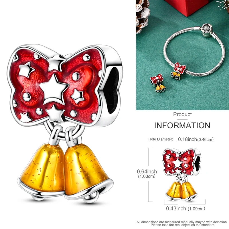 2026 Neuer 925 Sterling Silber Schleifen-Charm Herz Keltischer Knoten Perlen-Anhänger Passend für Europäische Armbänder DIY Damen Schmuck Geschenk – Detail 31