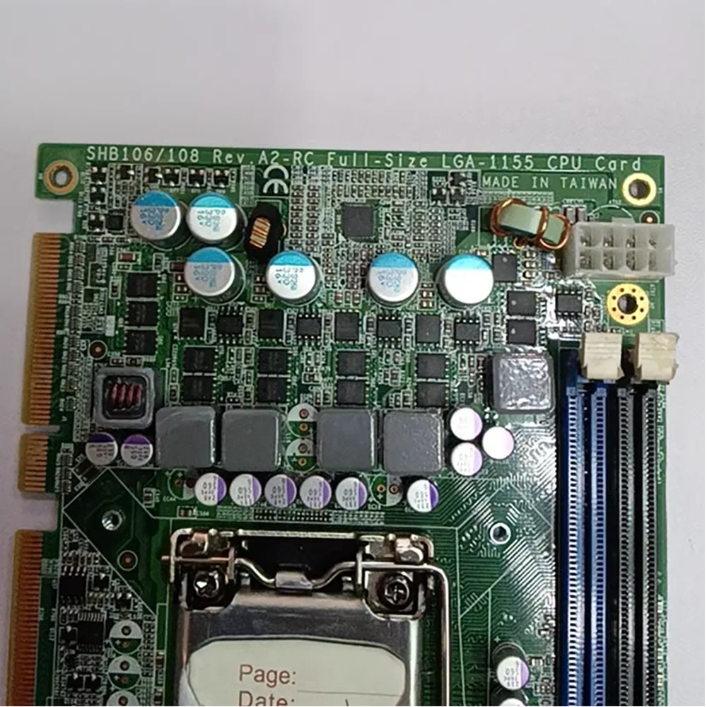 

Промышленная материнская плата для компьютеров управления SHB106/108 REV.A2-RC, LGA 1155