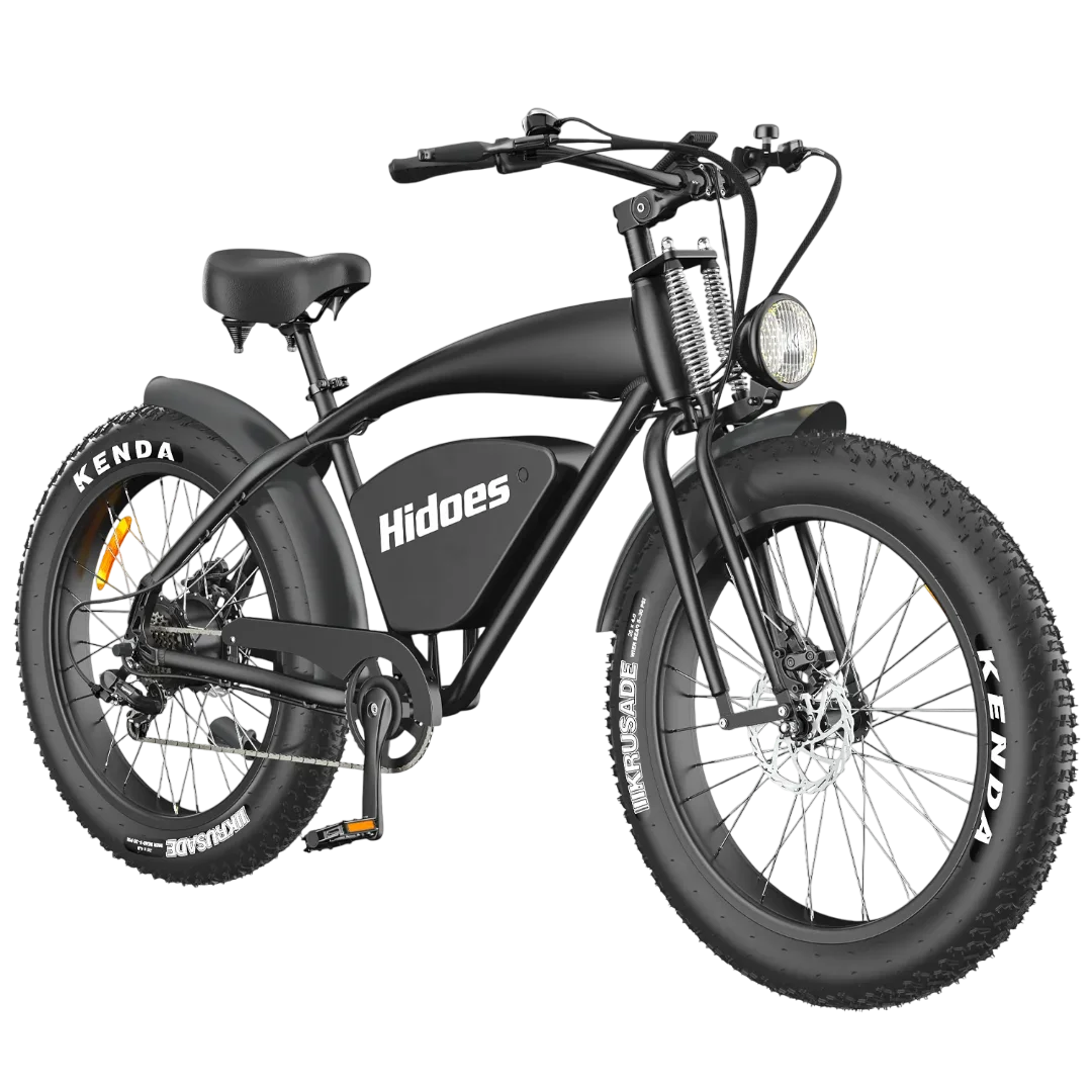 AliExpress Hidoes B3 Electric Bike Adult 1200W Motor 48V18.2AH Battery Retro Waterproof E-bike 26 Fat Tire All-terrain Motocross E-Bicycle