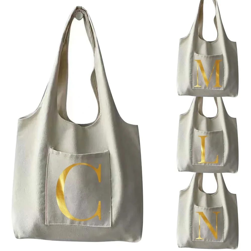 

Tote Bags Womens Shopping Bags Handbag Messenger Shoulder Bag Canvas Washable Eco-friendly Travel Essential Storage Bag