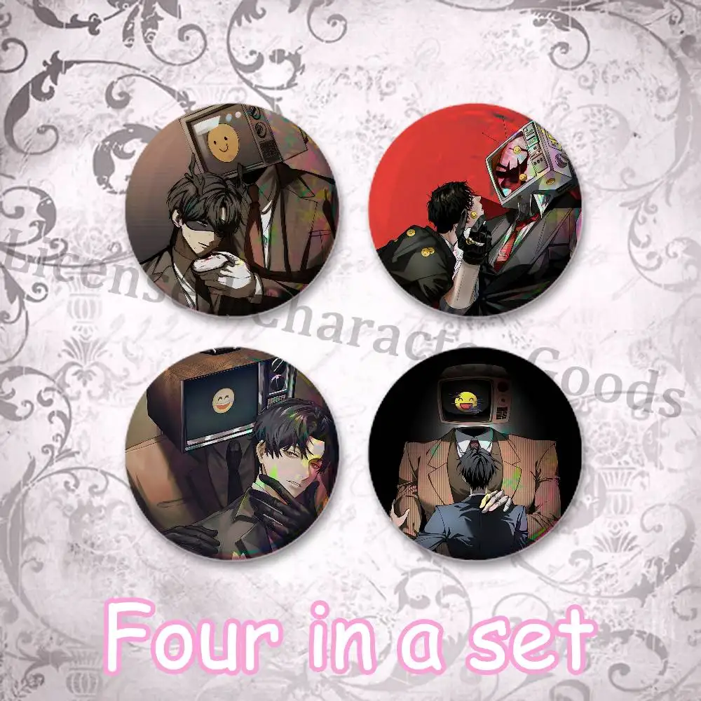 Agent Choi G-GDCG G-GSGW Creative Quirky Mini Pill Badges 25mm Micro Button Pins Fan-made Merch  Gift for Friends