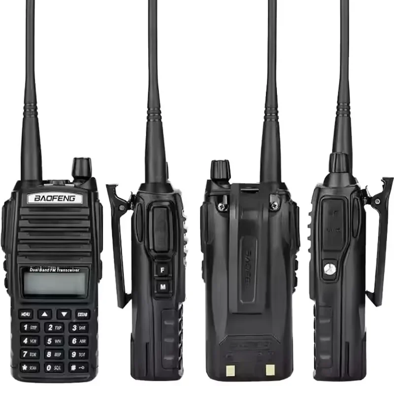 BOLRZOUV-82 handheld walkie-talkie dual-frequency group call/selective call two-way walkie-talkie 8W Baofeng UV 82