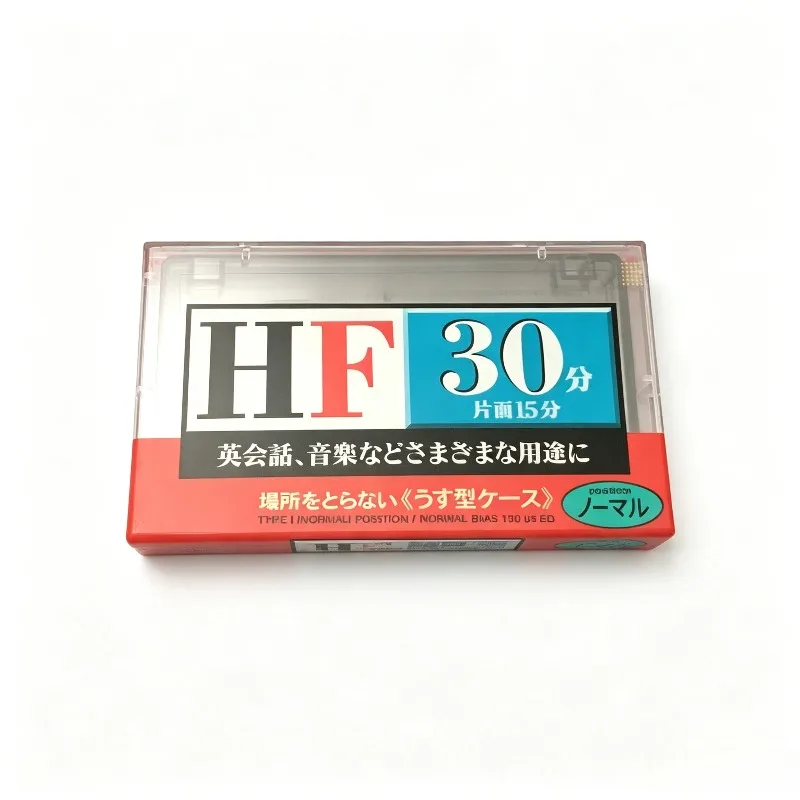 100% Original New For Sony HF 30min JP Type I Blank Cassette For Recording Duplication & Gift Voice Record