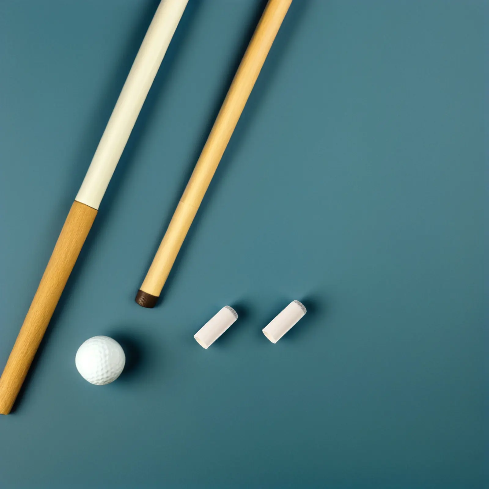 200Pcs Pool Cue Tips Replacement Kit Snooker Pool Stick High Durability Enhanced Friction Precision Control Cue Tips