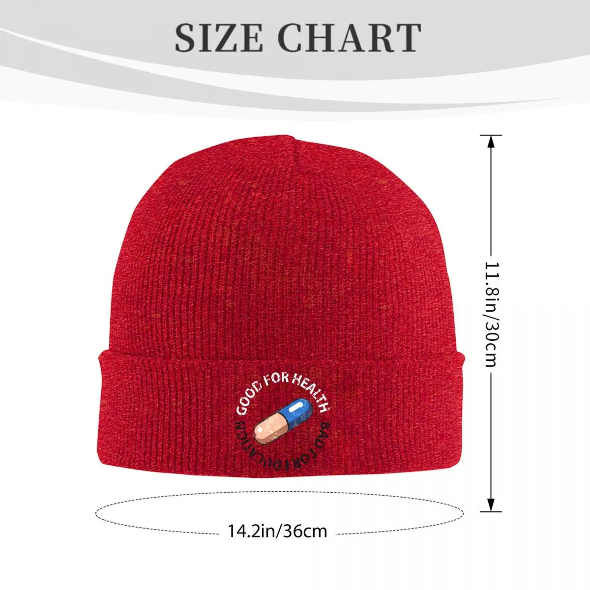 Akira Curious Pill Hat Autumn Winter Skullies Beanies Warm Anime Caps Unisex Acrylic Bonnet