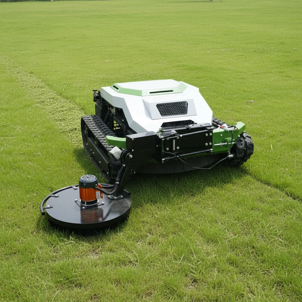 

Customize Heavy Duty Crawler Lawn Mower Agricultural Grass Cutting Machinery