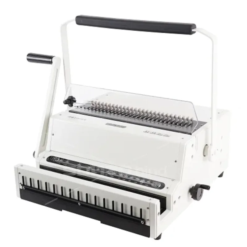 【Más vendido】MW600A modelo doble alambre punzonadora encuadernación Sonto Max capacidad de perforación 25 hojas Mini Manual libro costura Ma