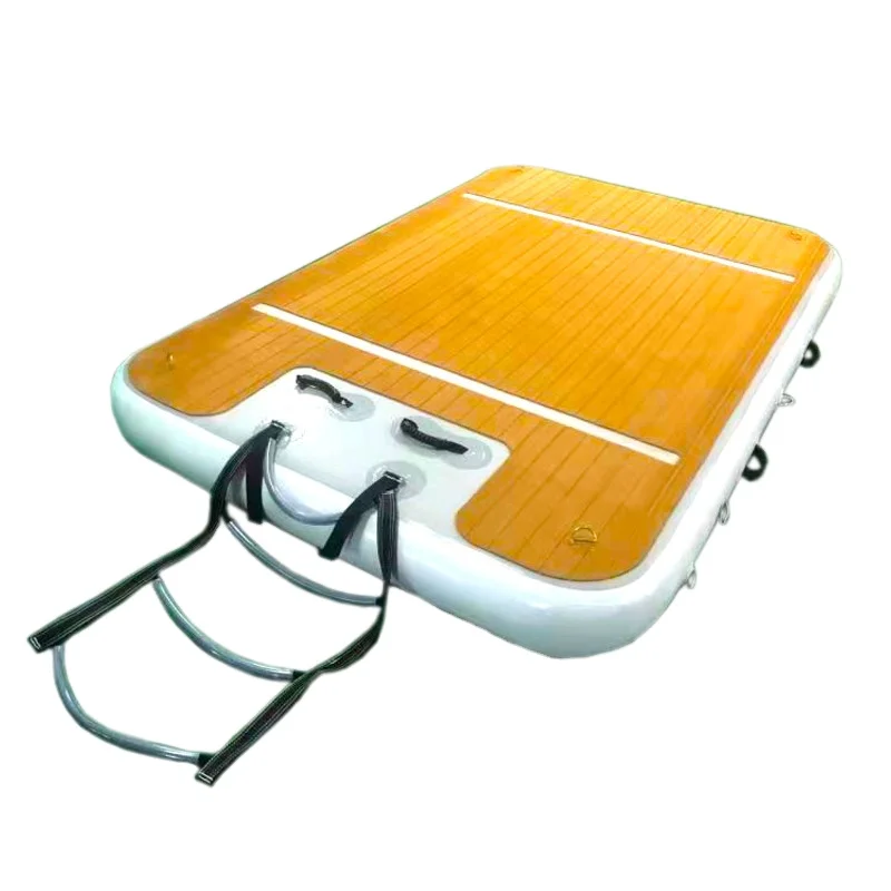 

Inflatable Yacht Floating Dock China Manufacturer Water Island Platform