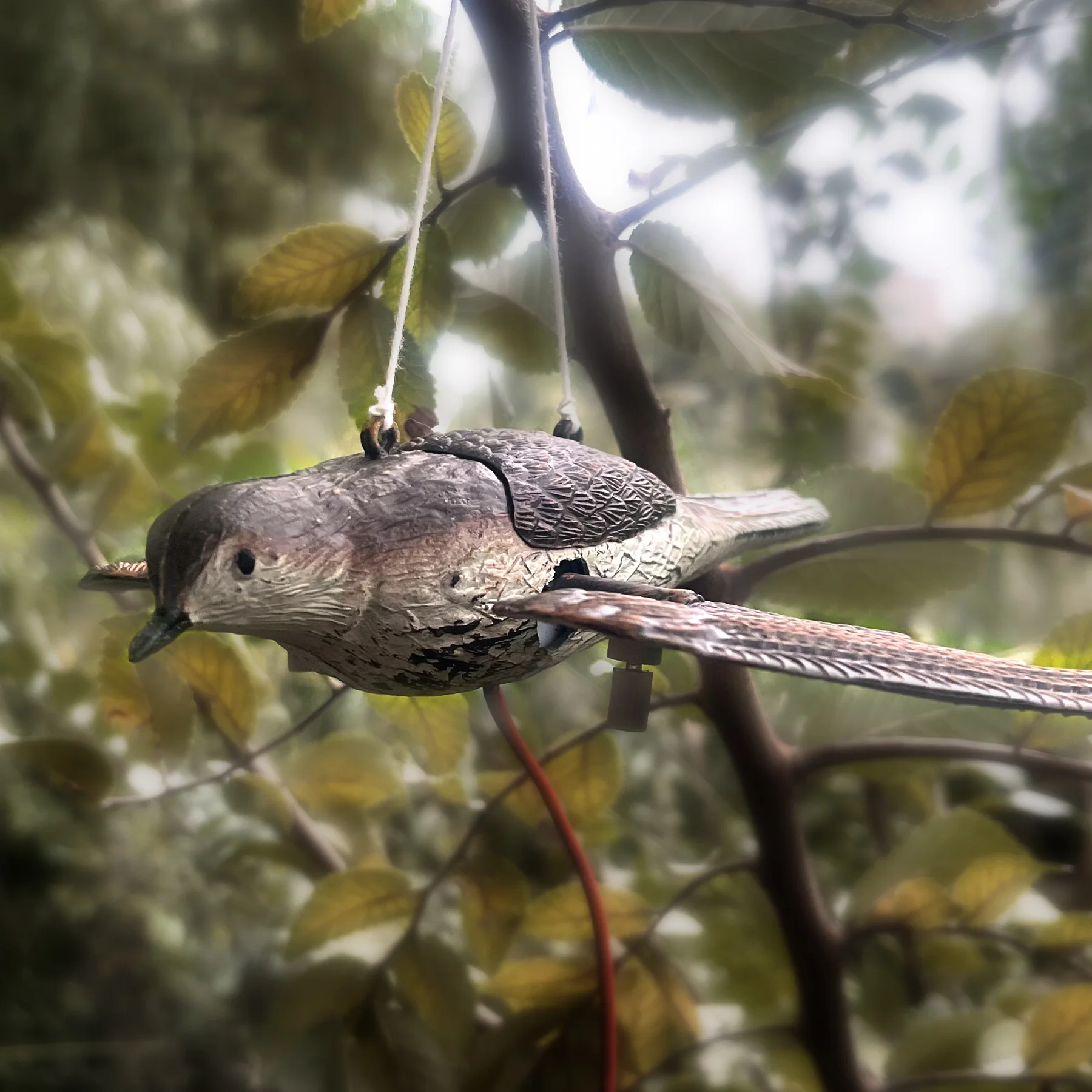 1 قطعة محاكاة بمحركات Skylark شرك الصيد شرك البلاستيك وهمية الطيور نموذج ث/ساعة أجنحة قابلة للإزالة اطلاق النار الصيد الملحقات #1