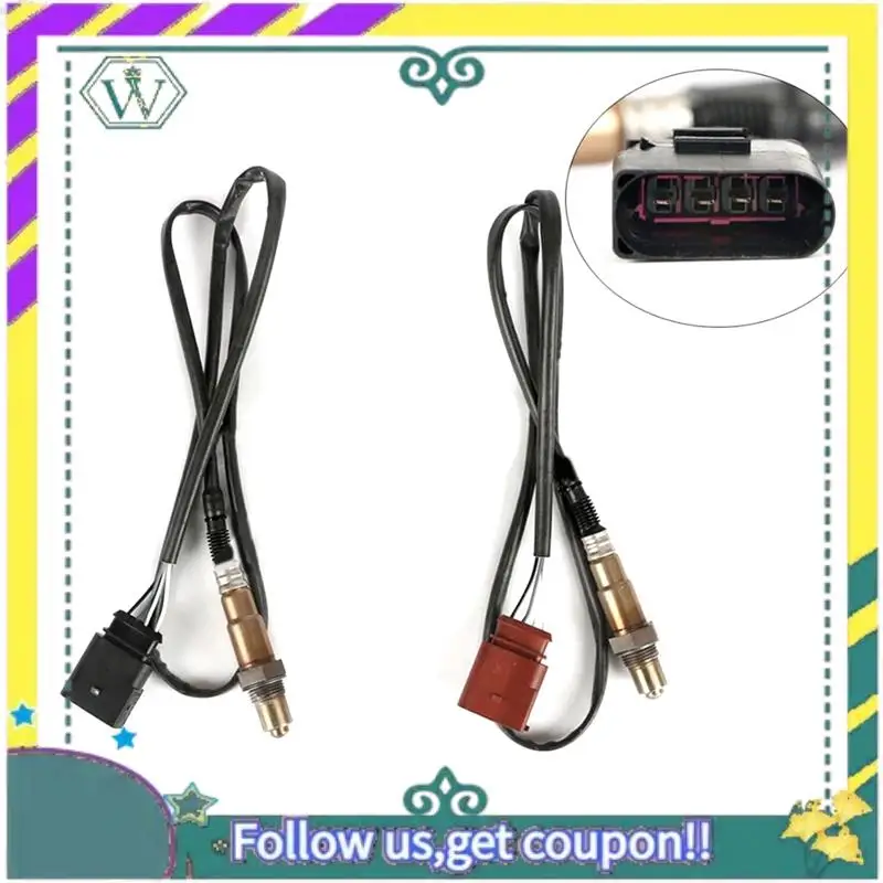 Atualizado 250-24431 234-4808 sensor de oxigênio o2 dianteiro traseiro up/down stream apto para vw beetle golf jetta tt 16121 sg1170 accesso