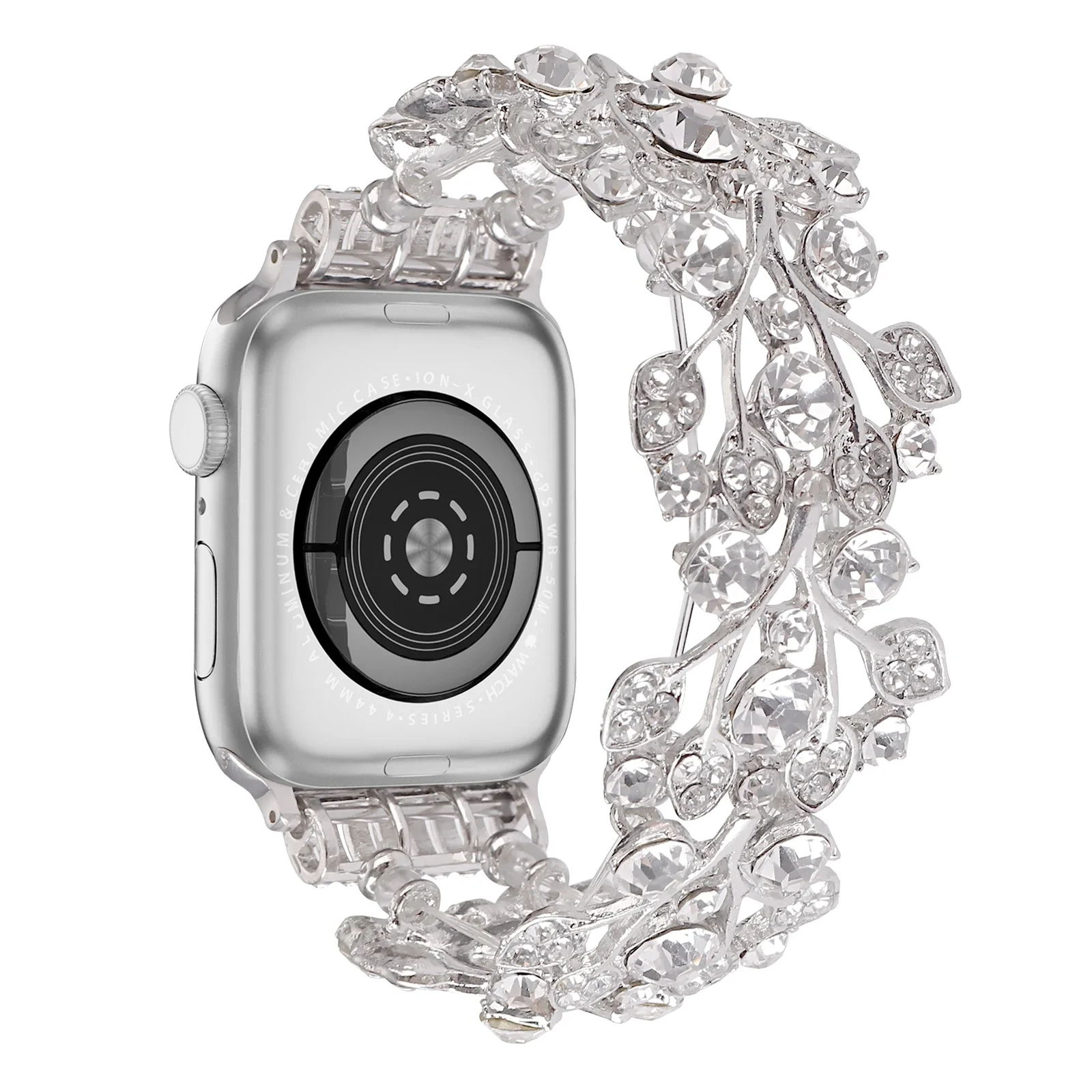 Superior Bling Elastic force Bracelet For Apple Watch band link Series 10/9/8/7/6/5/4/3 40mm 41mm 42mm 44mm 45mm 46mm 49mm Strap