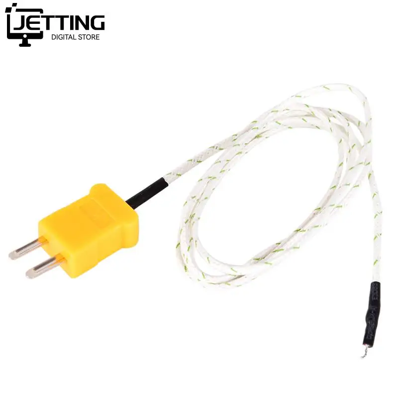 1pc K-type Test Length 1Meter Wire Temperature Thermocouple Sensor Probe Tester Line High Quality