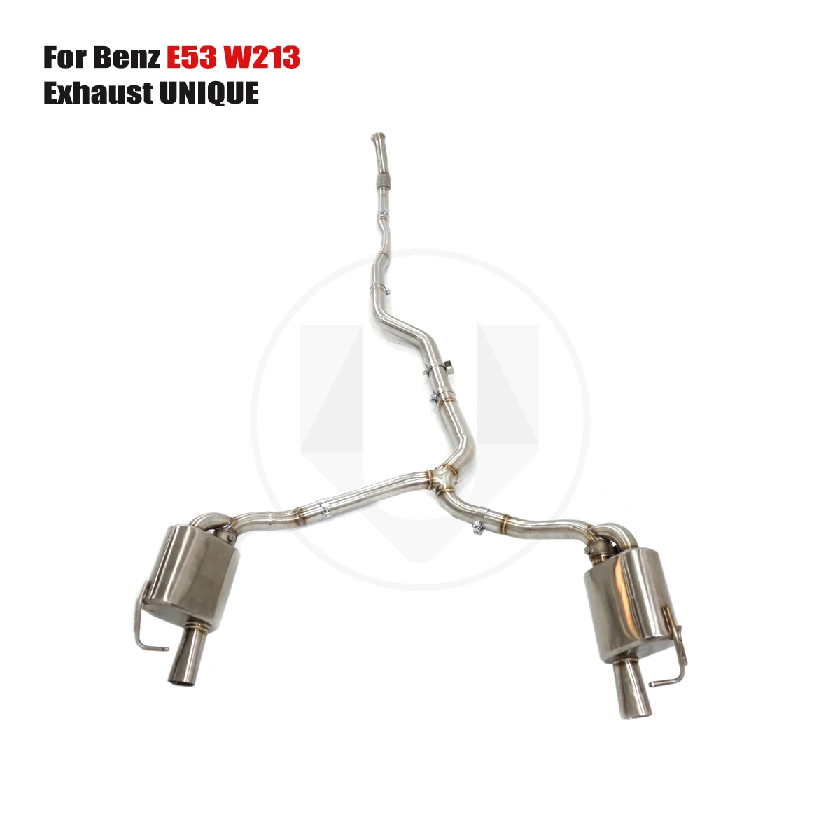 UNICO per il 2019+ Benz AMG E53 GLE53 L6 3.0T SS304 Valvola di scarico Tubo di scarico ad alte prestazioni per sistema di scarico