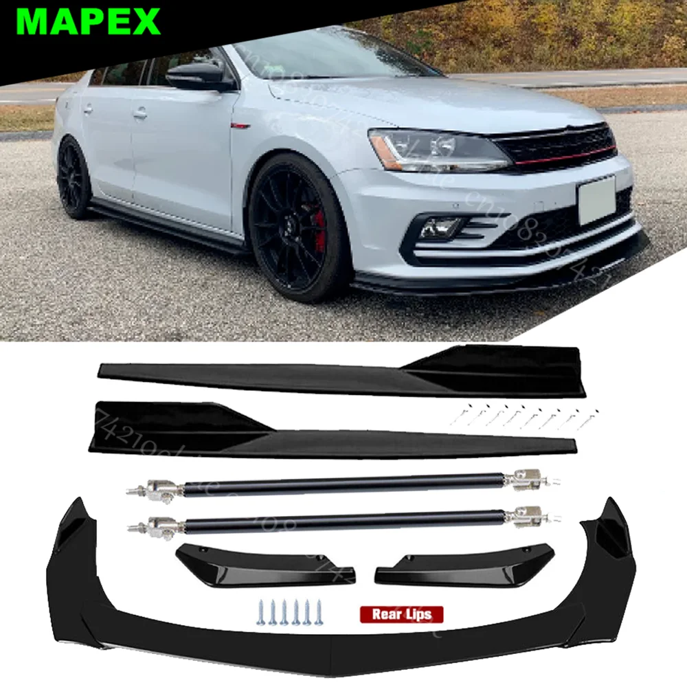 

Передний задний бампер, спойлер, сплиттер, боковая юбка для Volkswagen Jetta