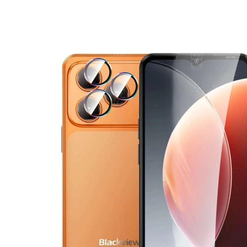 

Rear Camera Protector Glass For Blackview Wave 7C 9C 8C 10 8 Wave10 Wave8 Shark9 Metal Ring Camera Protectors Lens Film Glass