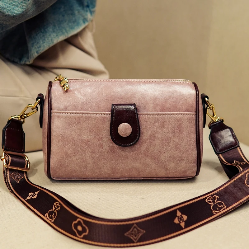 

Ladies crossbody bag 2024 new fashion women's shoulder bag simple single casual everything lady messenger bag fashion Girl purse