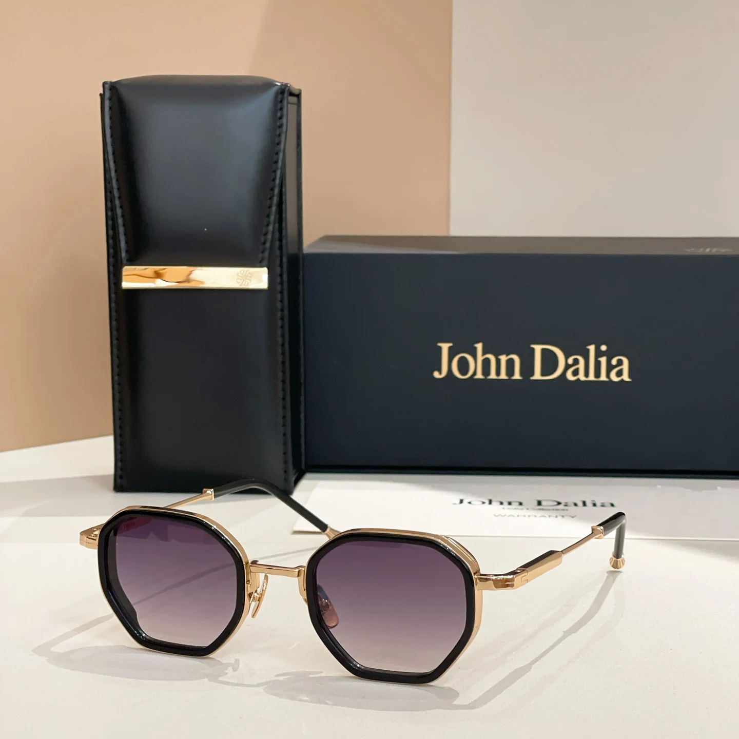 Vierkante Designer Voor JOHN DALIA JD Harrison Zonnebril Mannen Vrouwen UV400 Hoge Kwaliteit Street Fashion Klassieke Brillen Met Doos