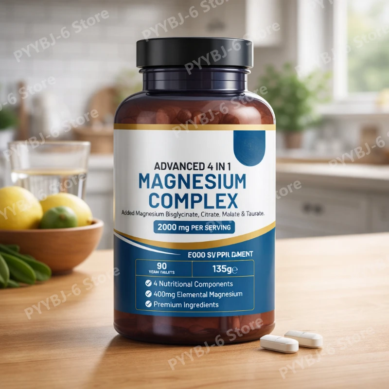 

Комплекс магния 2000 мг, 90 веганских таблеток – Поддерживает функцию мышц, способствует расслаблению и снятию стресса, без ГМО, подходит для веганов, для взрослых.