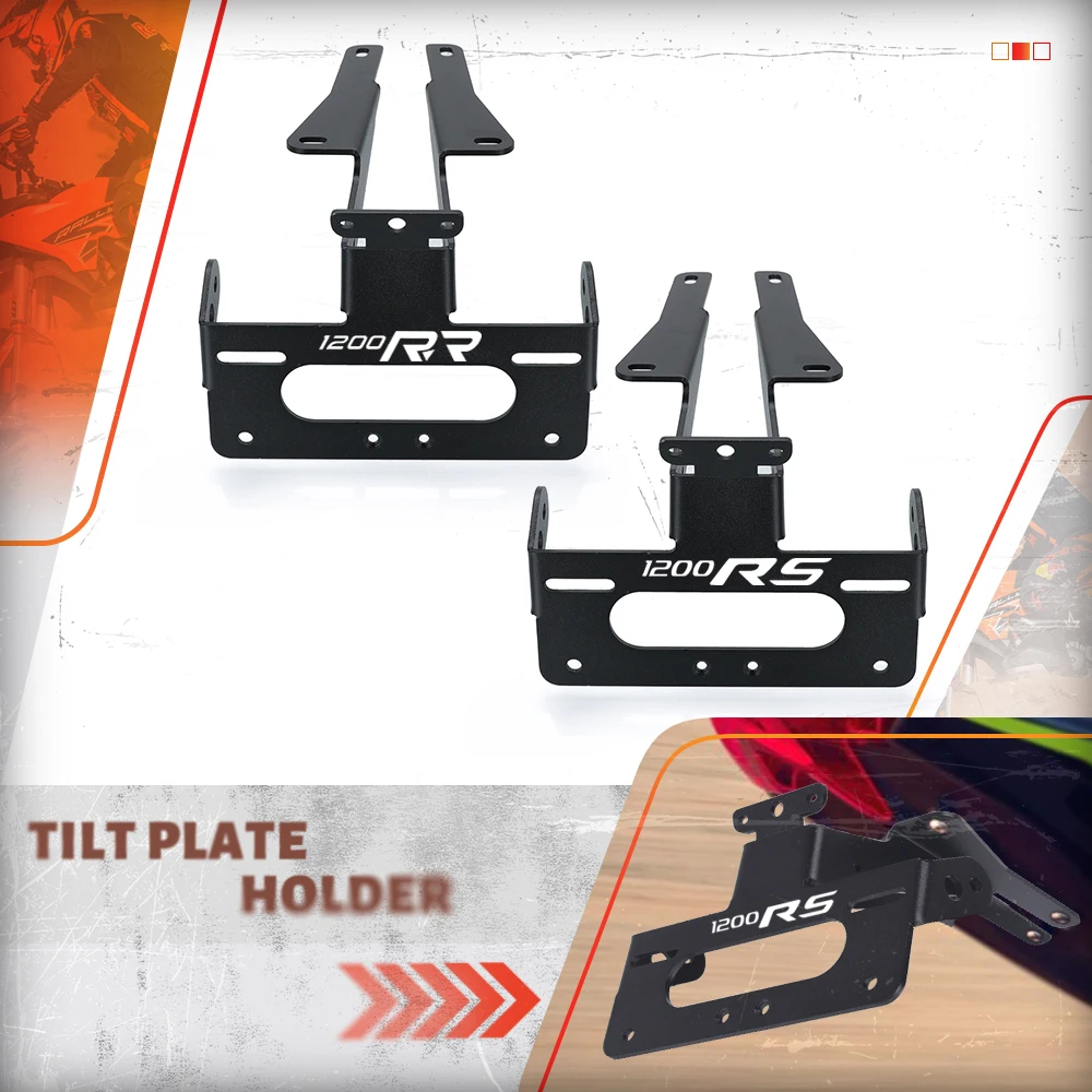 

For Speed Triple 1200 RS 1200 RR Motorcycle License Plate Relocation Bracket Fender Eliminator Kit 2021 2022 2023 2024 2025