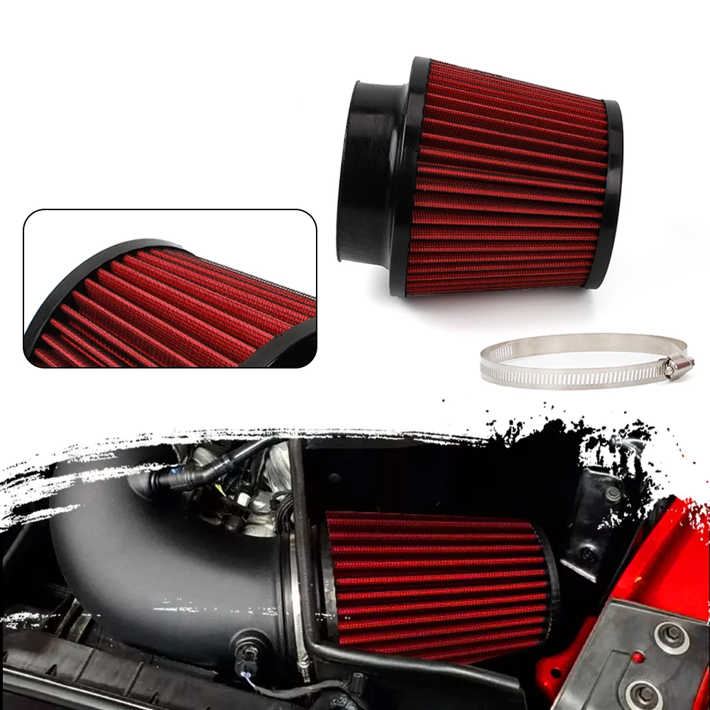 

General Purpose 3 "76mm Modified Flow Car Modified Intake Filter Duct Cone Air Filter
