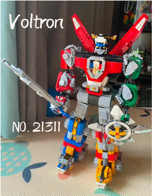 2334Pcs Voltron Defender of The Universe Model Building Block Bricks Toys Compatible 21311 Children Birthday Christmas Kids Gift