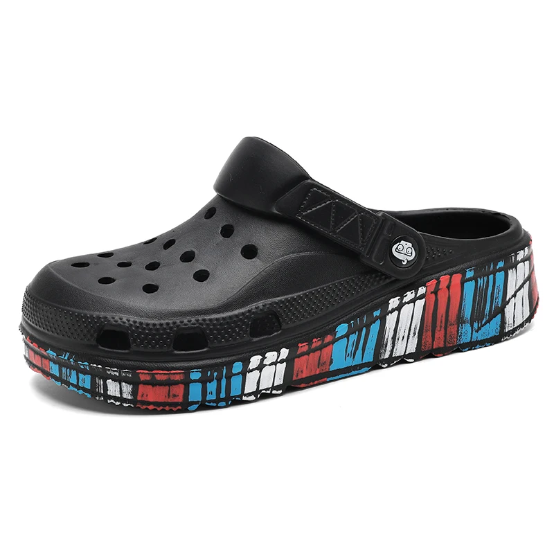 

Men Sandals Breathable Lightweight Soft EVA Mens Slippers Outdoor Non Slip Garden Shoes Clogs Comfortable Beach Shoes for Men
