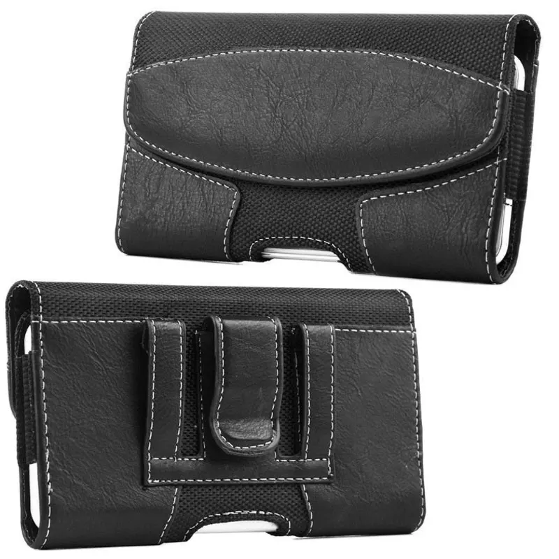 Phone Holster Leather Belt Clip Case Waist Bag Pouch for iPhone 16 Pro Max 16E 15 14 Plus 13Pro 12 11 XR XS Max Magnetic Cover