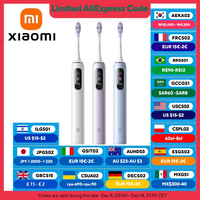XIAOMI MIJIA Sonic Vibration Electric Toothbrush Pro,Smart 4 Modes, Long Battery Life, IPX8 Waterproof,LED Screen &#038; Travel Lock
