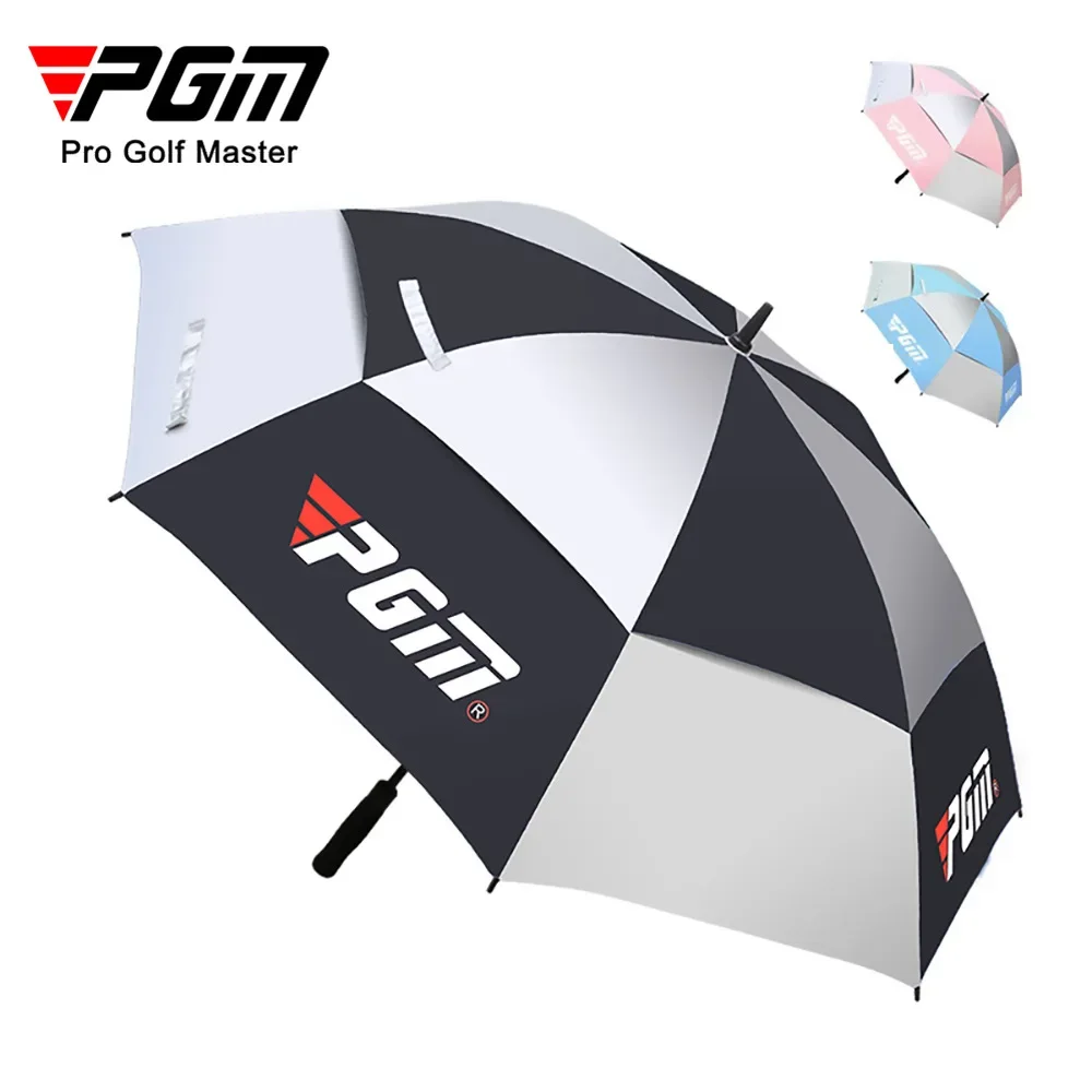 PGM Golf Umbrella Double-layer Wear-resistant Rain-proof Sunscreen Fiberglass Material Spring and Summer Automatic Manual YS003