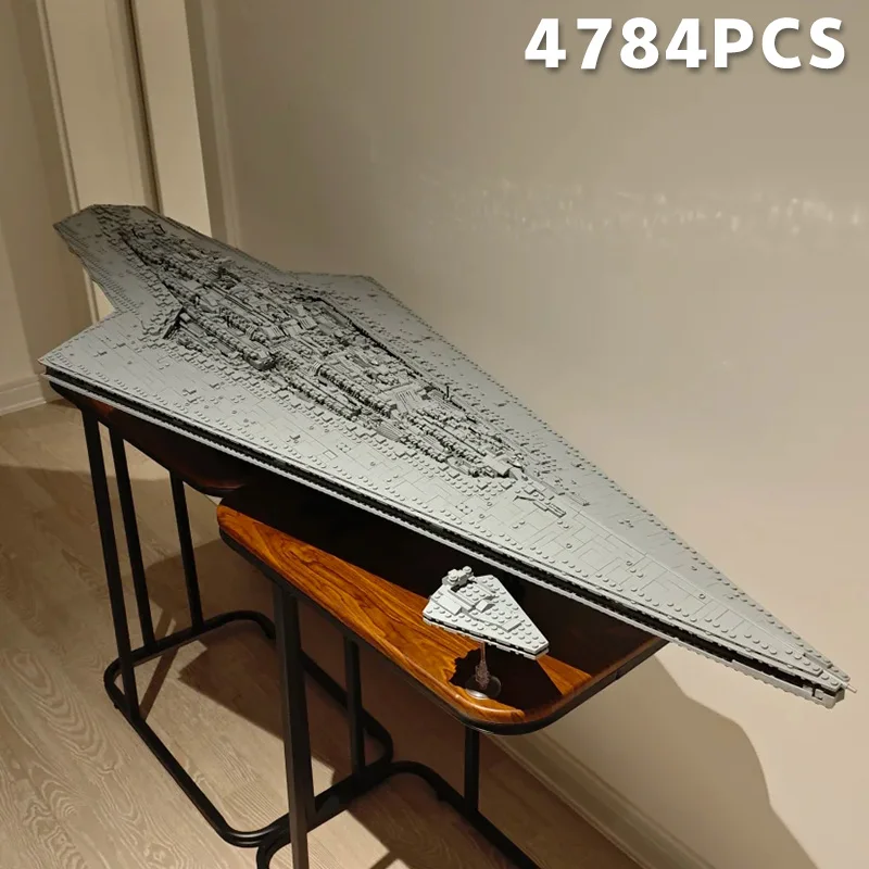 

2025 UCS Imperial Navy Штурмовик Star Destroyer Galactic Empire Star Cruiser Starfighter Dark Fleetship Spacecraft Brick