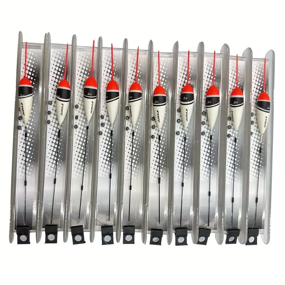 Agape Easy Use Long Pole Fishing Float On Winder Float Set 5pcs/10pcs/30pcs/pack Ready-Made Rig 1.0G 6774