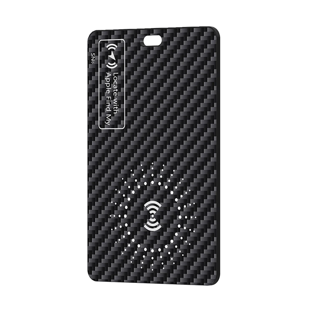 Карта-трекер-кошелек с беспроводной зарядкой работает для Apple Find My IPX68, водонепроницаемый ультратонкий трекер для легкого отслеживания кошелька