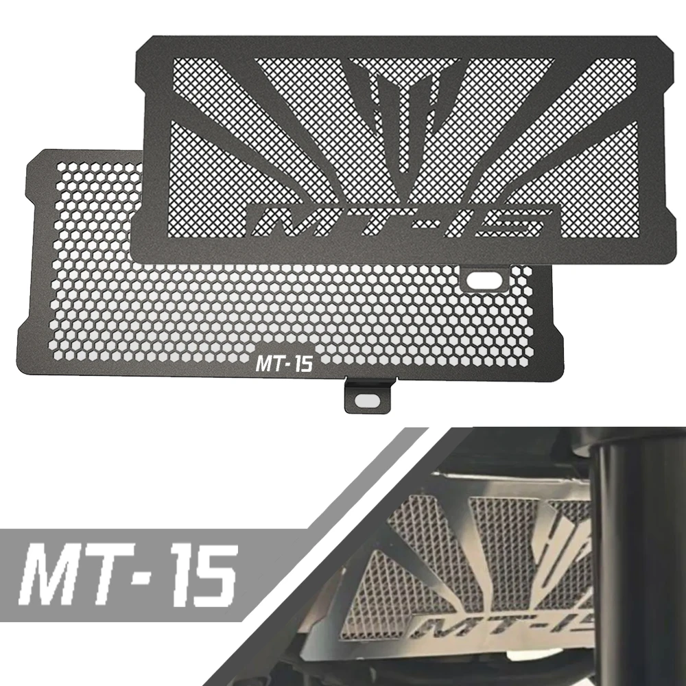 

Radiator Guard Protector Grille Cover Motorcycle FOR Yamaha MT-15 M-SLAZ 150 MT 15 V1 & V2 2024 2023 2022 2021 2020 2019 2018