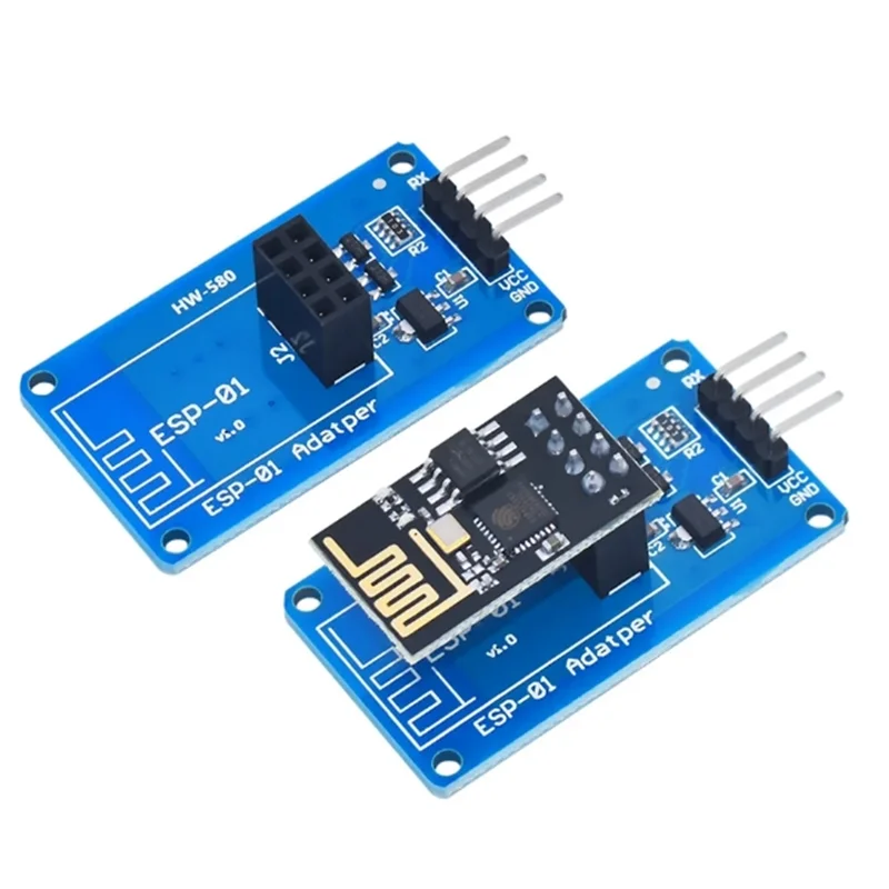 ESP8266 ESP-01 ESP01 Serial Wireless WIFI Module For Arduino Transceiver Receiver Adapter Board Raspberry Pi UNO R3 One 3.3V 5V