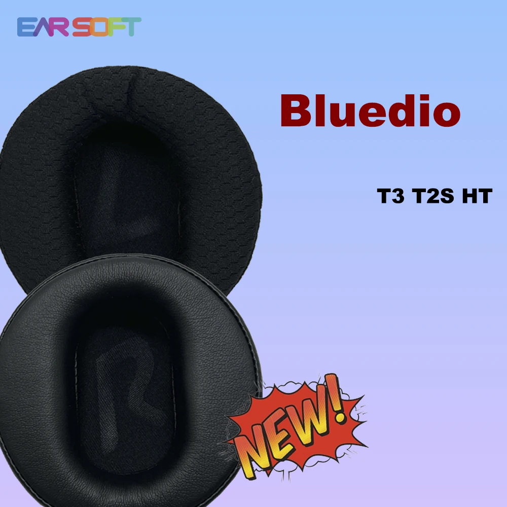 Earsoft Replacement Ear Pads Cushions for Bluedio T3 T2S HT Headphones Earphones Earmuff Case Sleeve Accessories