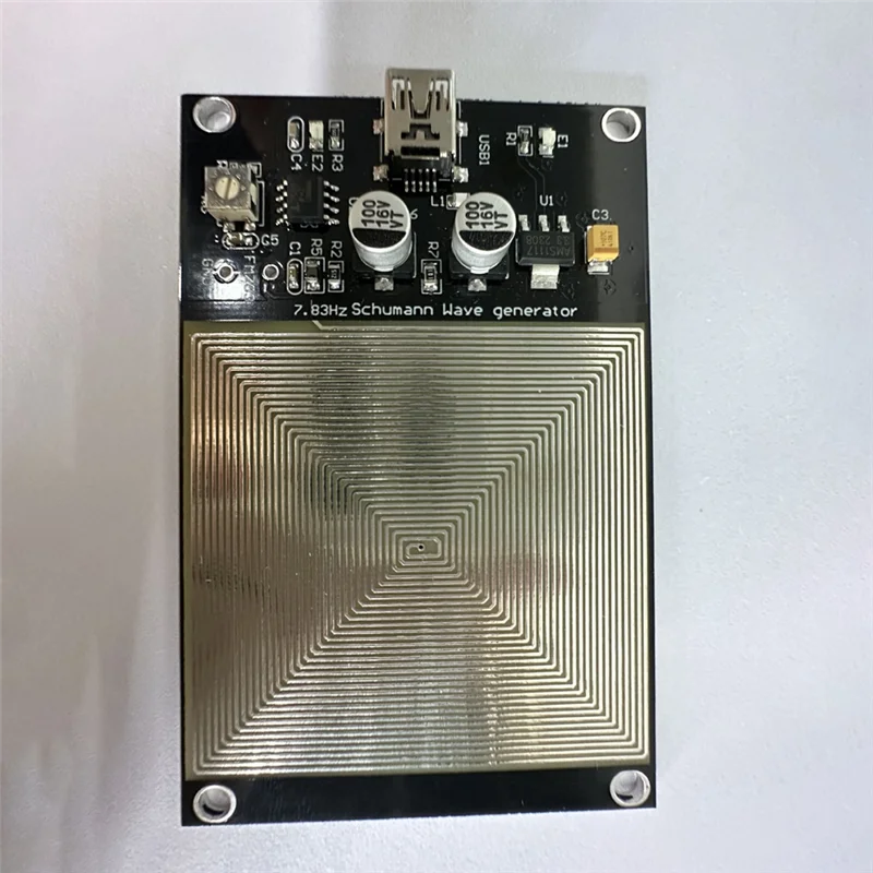 A13E-FM783 5V 0.1A 7.83HZ Mini USB Schumann Resonance Wave Generator Ultra-Low Frequency Generator Kit With USB Power Cable
